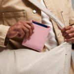 Passport Wallet in Flamingo Pink